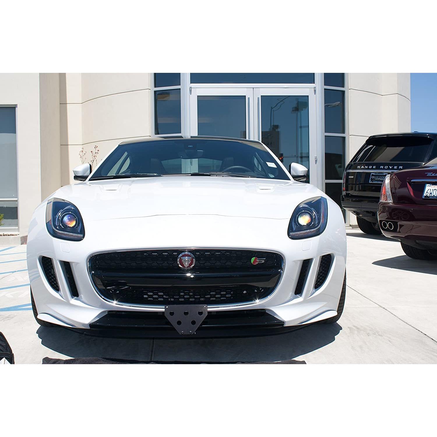 STO N SHO Front License Plate Bracket for 2013-2017 Jaguar F-Type/2018-2021 F-Type SVR-SR1 Performance