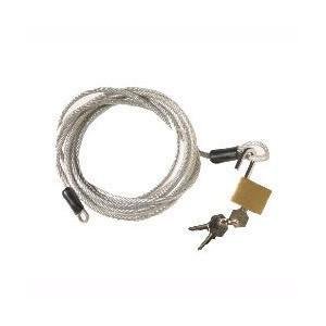 Car Cover Lock Package with Cable Lock and Keys for Universal Car Covers : Steel-SR1 Performance