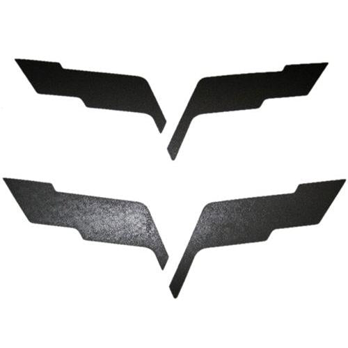 2005-2013 C6 Corvette Emblem Blackout Overlay - Set of 2-SR1 Performance
