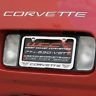 C5 Corvette Engraved License Plate Frame - Chrome-SR1 Performance