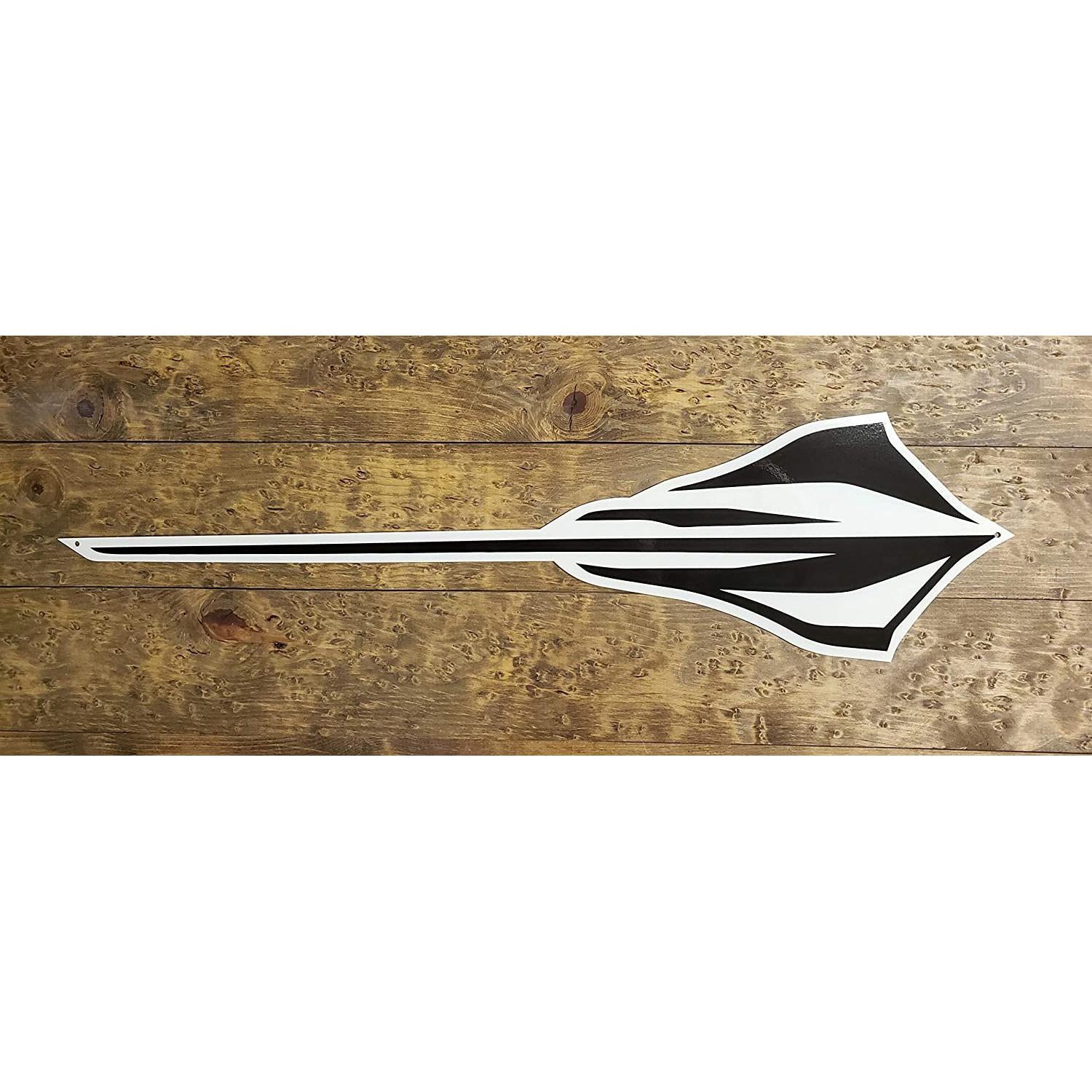 PhotoSteel C8 Corvette Next Generation Stingray Logo Metal Wall Hanging Sign - Black with Silver-SR1 Performance