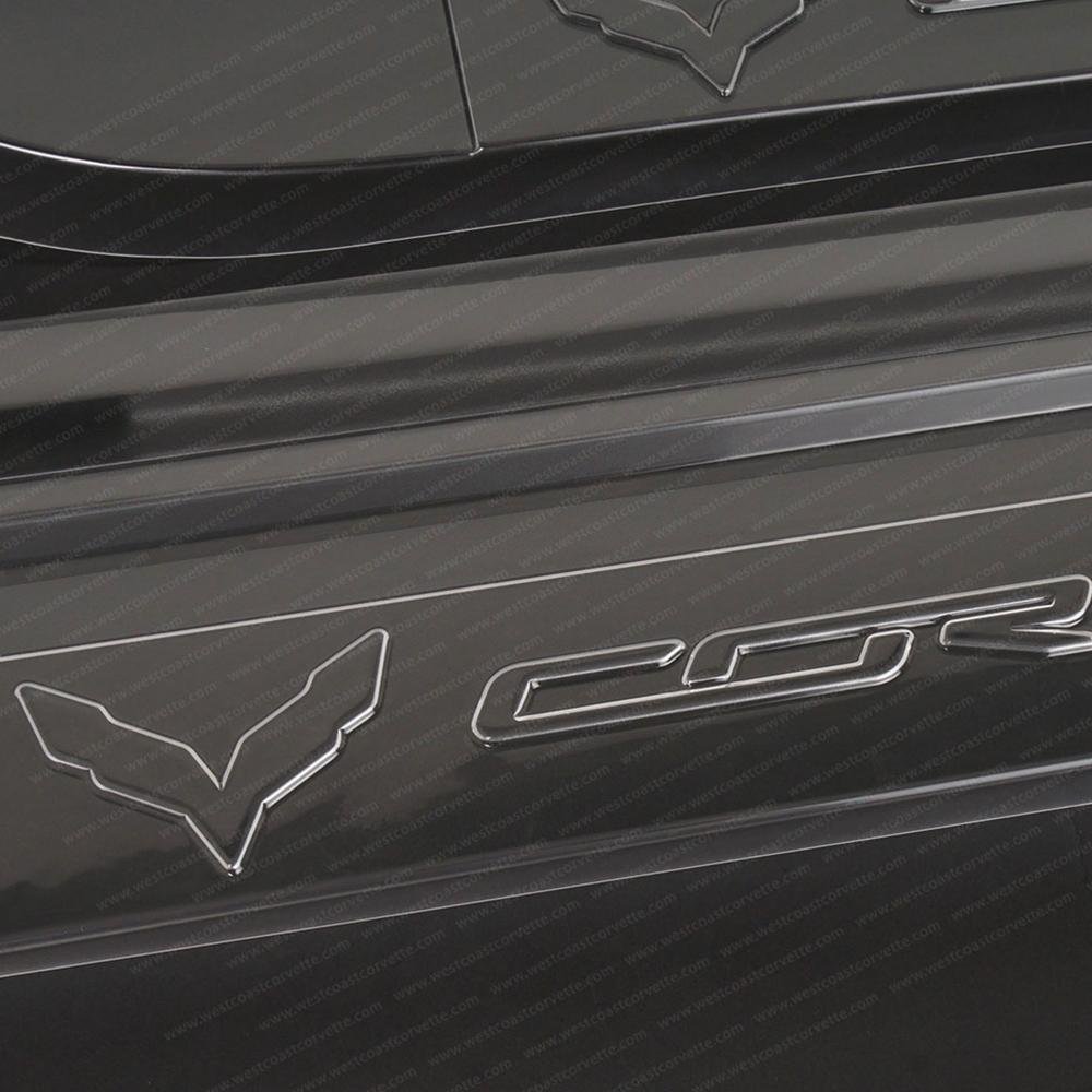 C7 Corvette Clear Door Sill Protectors-SR1 Performance