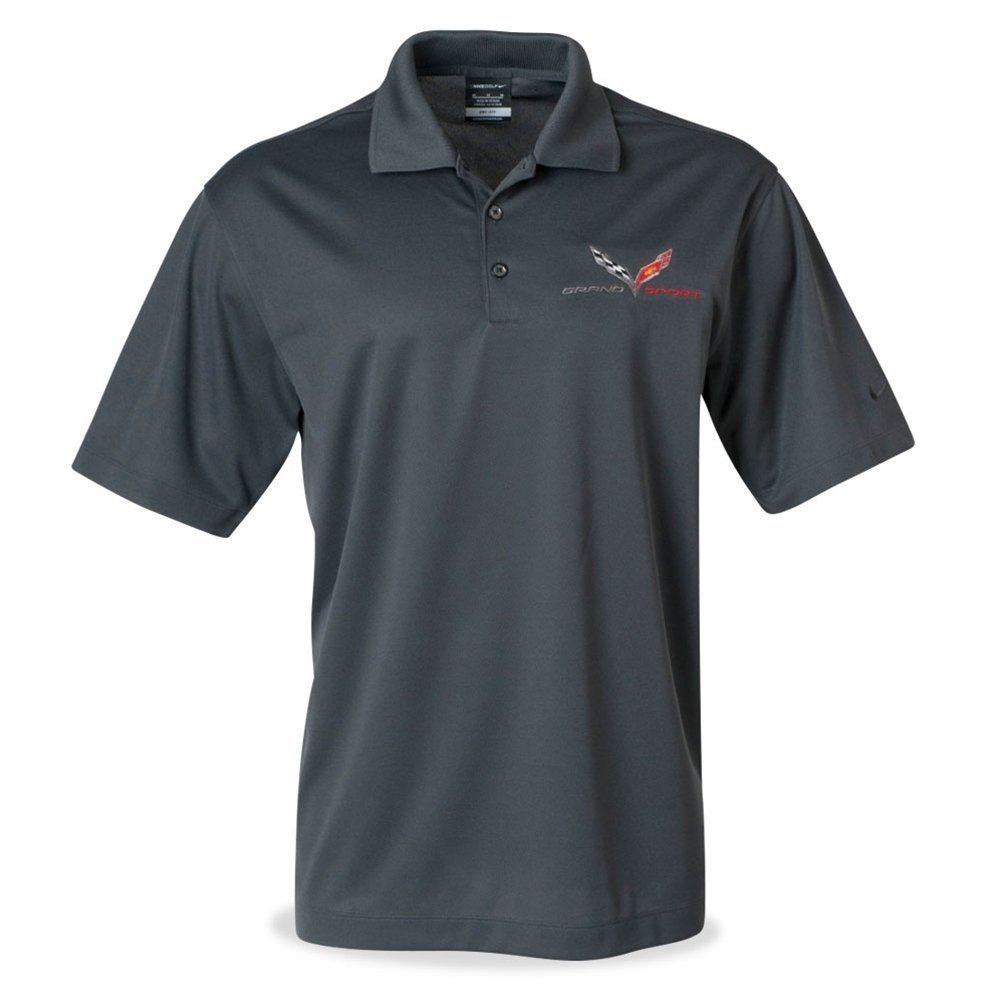 Corvette - Men's Nike Dri-Fit Polo : C7 Grand Sport-SR1 Performance
