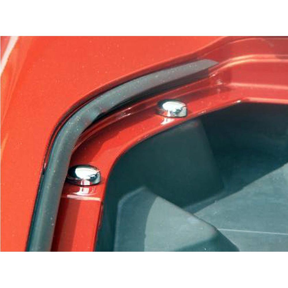 2005-2013 Corvette Chrome Engine & Trunk Screw Cap Cover Kit - 60pc-SR1 Performance