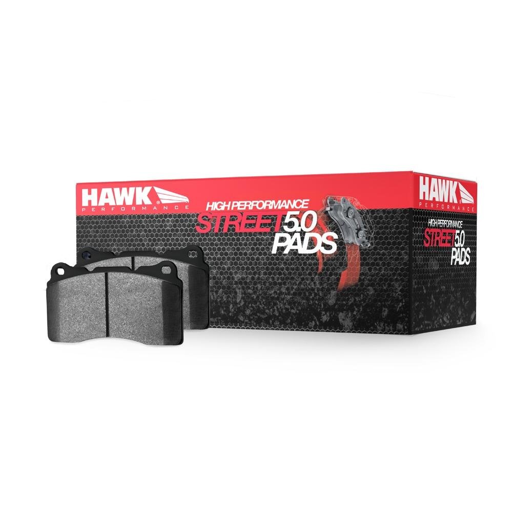Corvette Brake Pads - Hawk High Performance Street 5.0 - Rear : 1997-2013 C5,C6-SR1 Performance