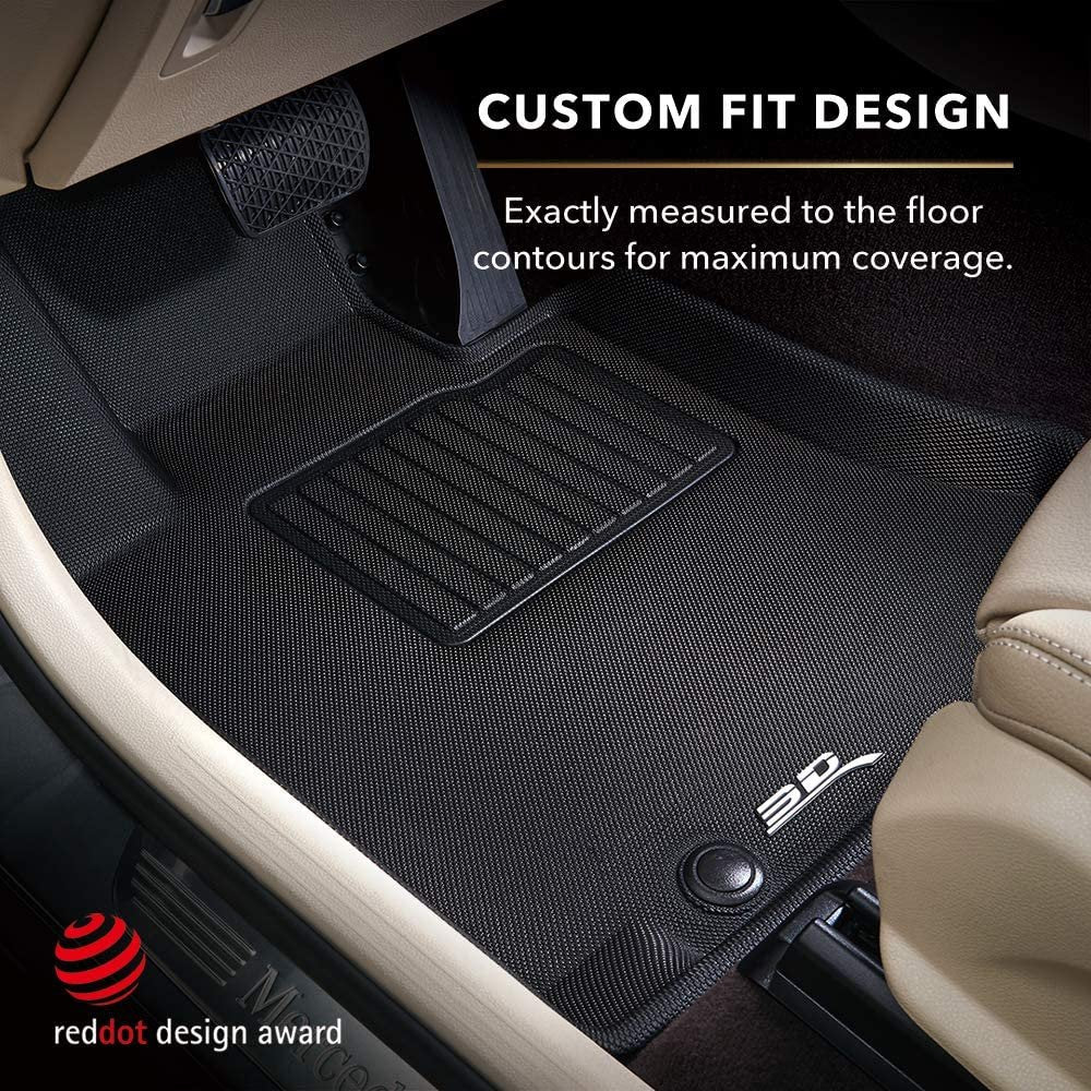 3D MAXpider Complete Set Custom Fit All-Weather Floor Mat-SR1 Performance