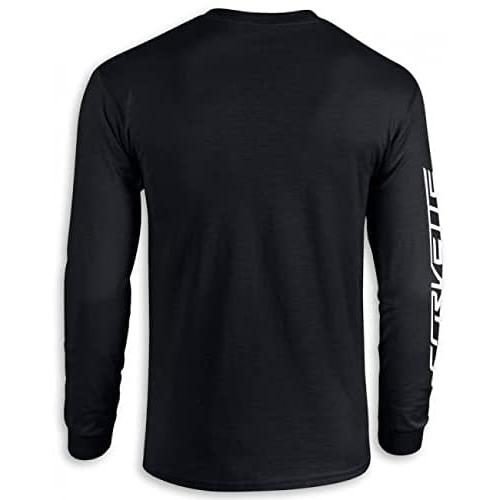 SR1 Performance Corvette T-Shirt - C7 Logo with Corvette Script on Sleeve-SR1 Performance