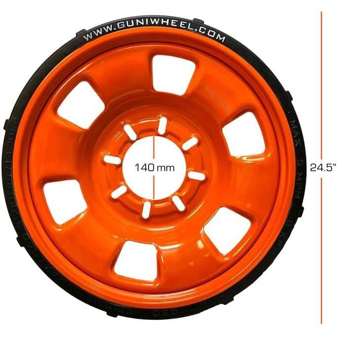 GUNIWHEEL™ Universal Vehicle Mounting System Roller Wheel with Universal Lug Pattern-SR1 Performance