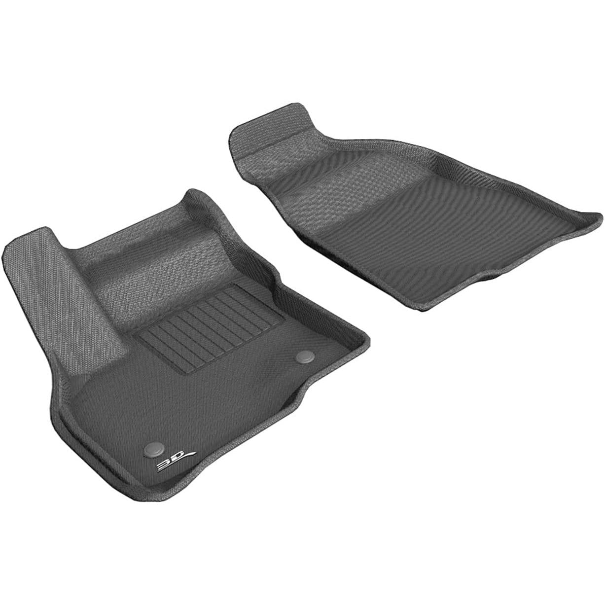 2017-2022 Chevrolet Bolt EV All Weather Floor Mats 3D MAXpider Kagu Custom Fit-SR1 Performance