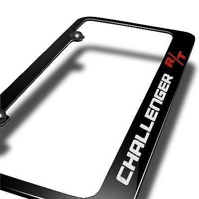 Dodge Challenger R/T License Plate Frame - Black-SR1 Performance