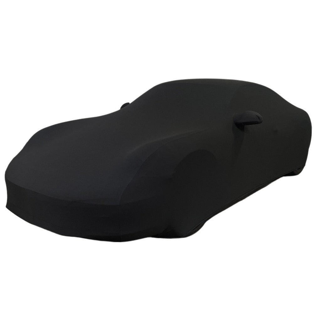 2012-2024 Porsche 911 Coupe/Carrera/Targa/Turbo GTS/Cayman/Boxster Ultraguard Stretch Satin Indoor Cover - Black-SR1 Performance