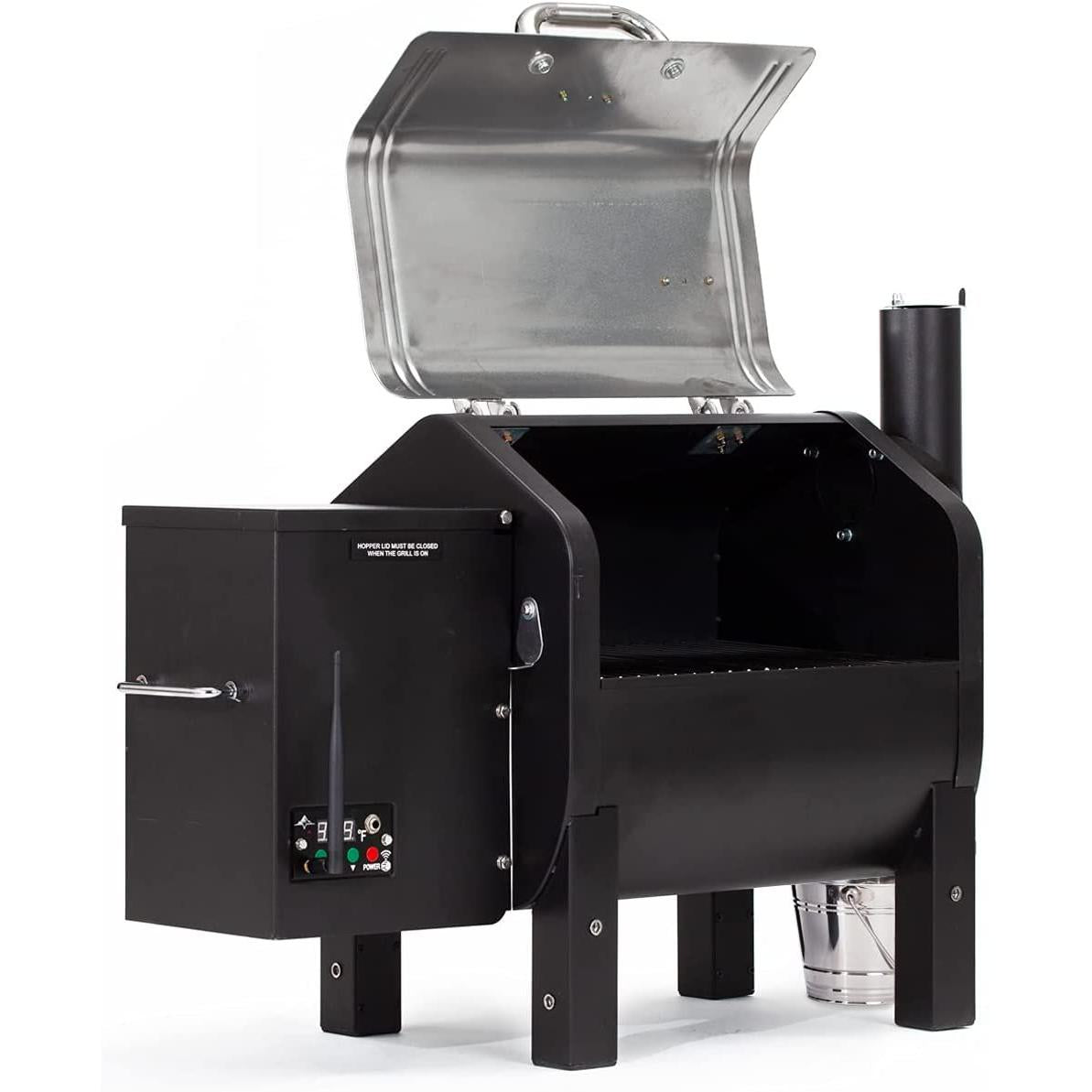 Green Mountain Trek Portable Wood Pellet Tailgating Grill - Wi-Fi Controlled-SR1 Performance