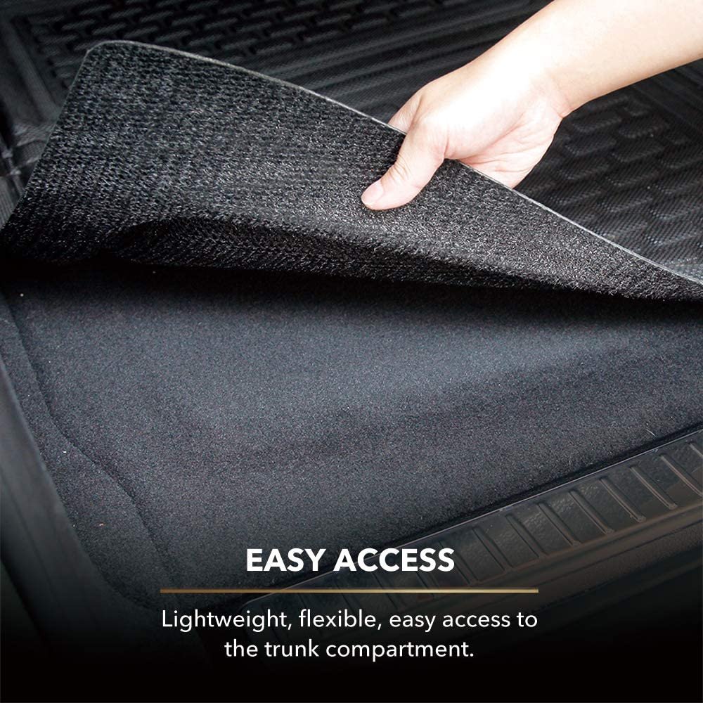 Tesla Model 3 Cargo Liner 3D MAXpider Custom Fit All-Weather Liner Kagu - Black-SR1 Performance