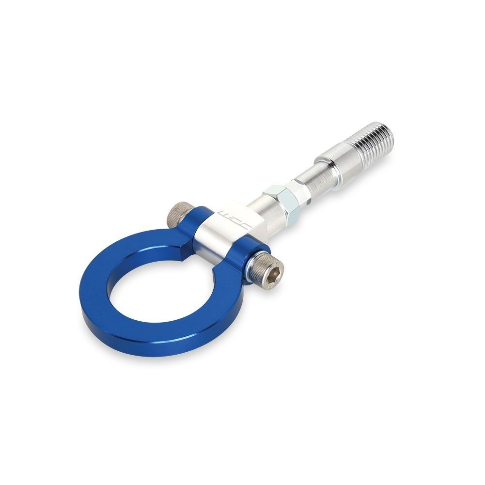 Front and Rear WCC Tow Hooks - Anodized Blue - C7 & C8 Corvette-SR1 Performance