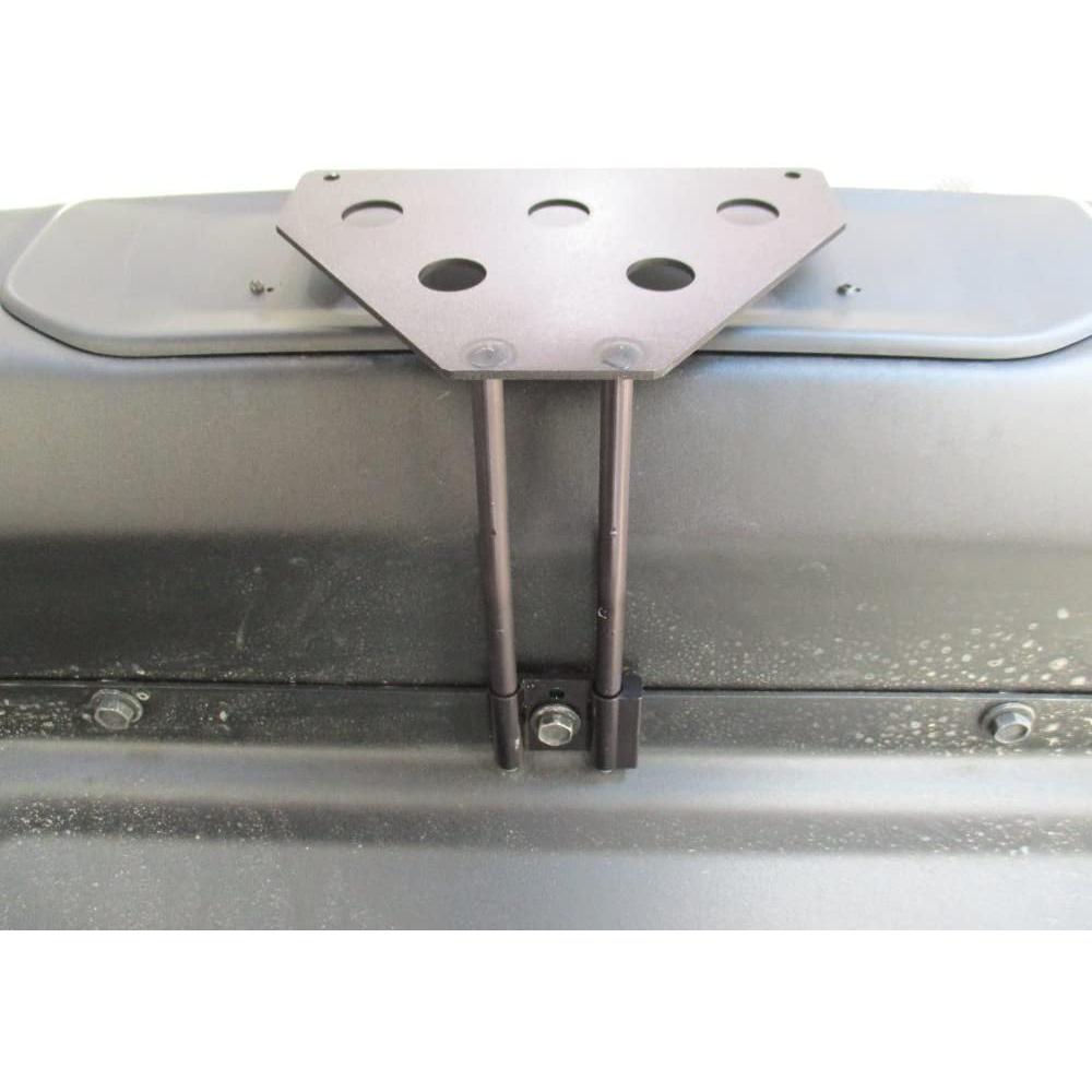 STO N SHO Front License Plate Bracket for 2018-2022 Jeep Wrangler JL and 2020-2024 Gladiator Rubicon with Metal Bumper-SR1 Performance