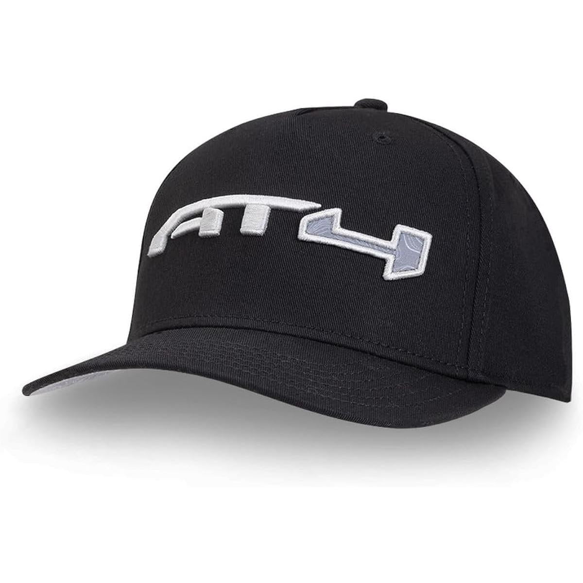 GMC AT4 Topographic Hat - Structured Chino Twill Snapback Cap-SR1 Performance