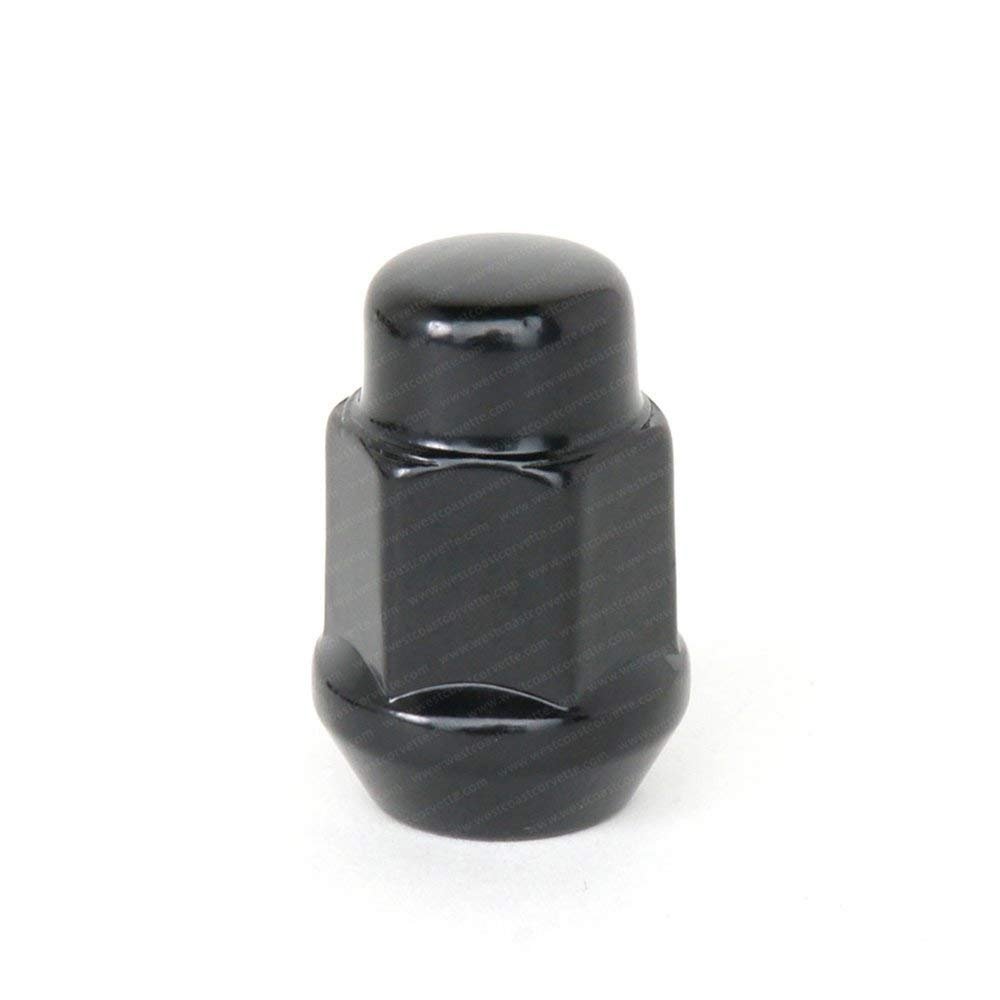 Black Acorn Lug Nuts & Wheel Locks Kit-SR1 Performance