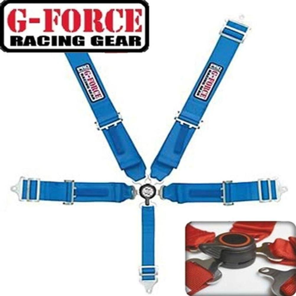 Corvette Shoulder Harness Cam Lock G-Force Racing - 5 Point : Blue-SR1 Performance