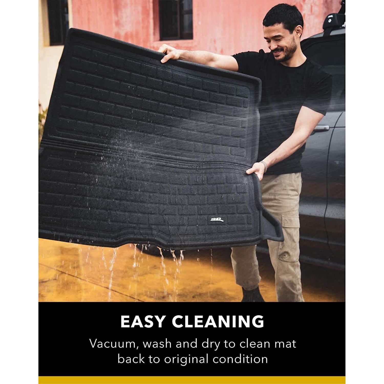 3D MAXpider Custom Fit All-Weather Cargo Liner for Select Mercedes-Benz GLC-Class Models - Kagu Rubber-SR1 Performance