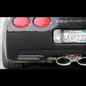 Corvette Rear Bumper Screen 2 Pc. (Set) : C5 & Z06-SR1 Performance
