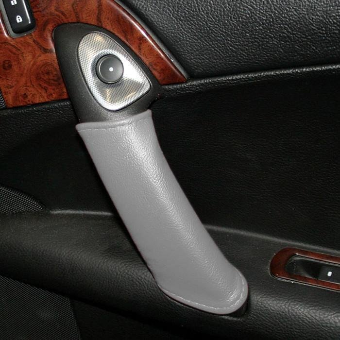 Corvette Door Handle Accent - Leather : C6,Z06,ZR1,Grand Sport-SR1 Performance