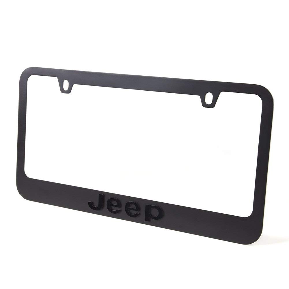 Jeep Stealth Blackout License Plate Frame-SR1 Performance