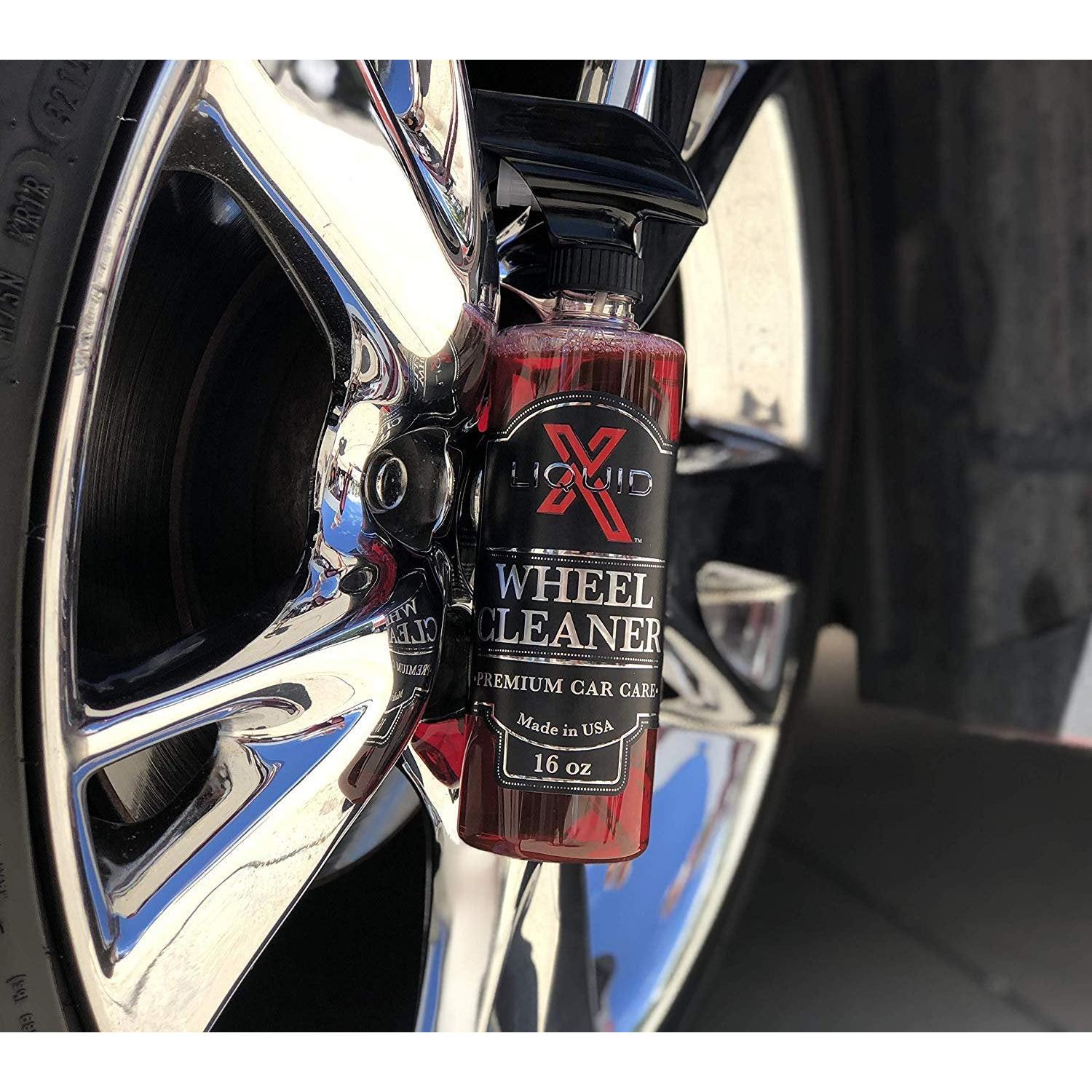 Liquid X Wheel Cleaner - Easily Removes Stubborn Brake Dust, Non-Acidic Formula-SR1 Performance