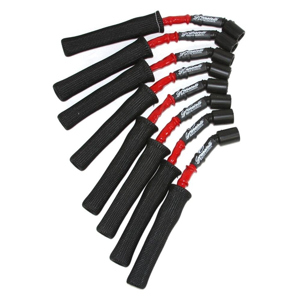 Corvette Spark Plug Wires (Set) - Granatelli Motorsports 8mm Red/Black Insulator : C6 2005-2013 LS2/LS7/LS3-SR1 Performance
