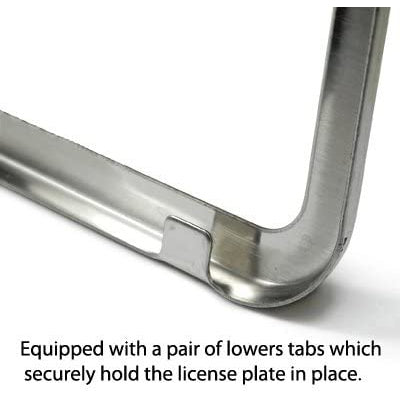 Cadillac Laser Etched License Plate Frame - Stainless Steel-SR1 Performance