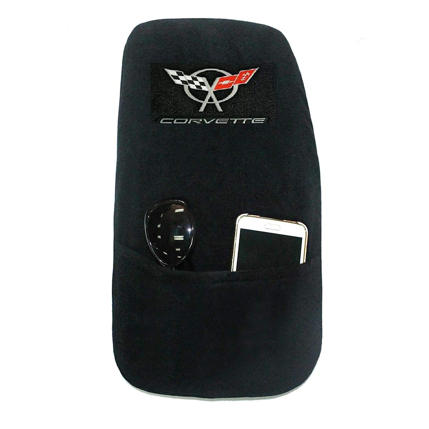 Seat Armour Custom Fit 'Konsole Armour' Center Console Cover for Chevrolet Corvette C5 Models (Black)-SR1 Performance