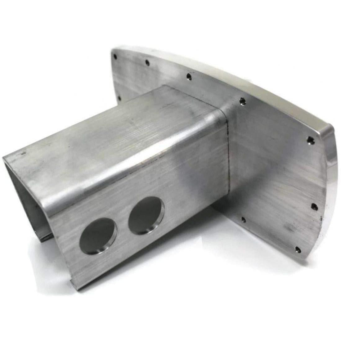 Jeep Trailer Tow Hitch Cover Billet Aluminum - Chrome-SR1 Performance