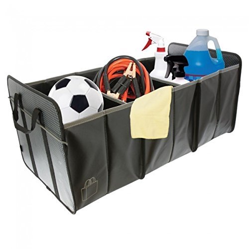 C7 Corvette Trunk Caddy Collapsible with Crossed Flags Logo-SR1 Performance
