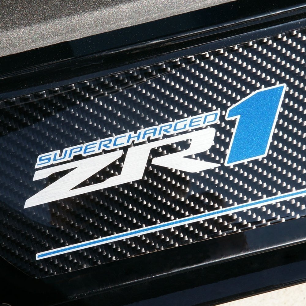 Corvette Door Sill Plates - Carbon Fiber with ZR1 Logo-SR1 Performance