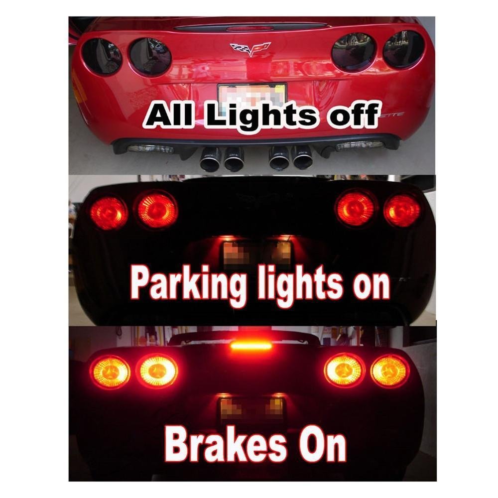 2005-2012 C6 & Z06 Corvette Rear Blackout Kit (5 Piece)-SR1 Performance