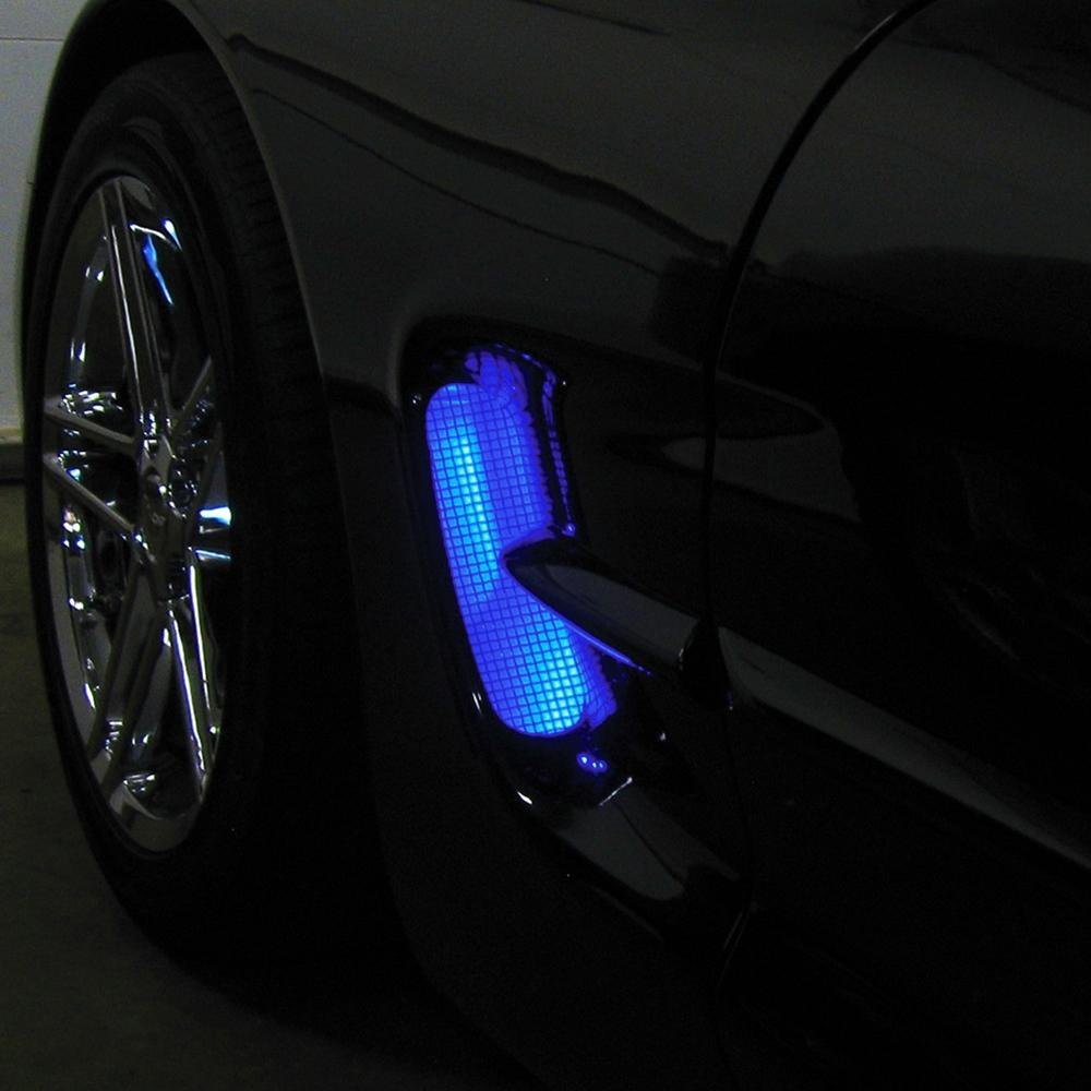 Corvette Fender Side Cove LED Lighting Kit with RGB Bluetooth : C5, Z06-SR1 Performance