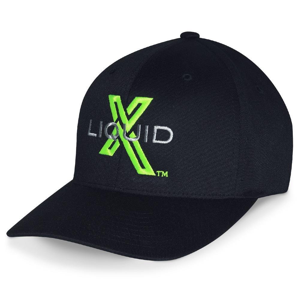 Liquid X Flexfit Hat - Black-SR1 Performance