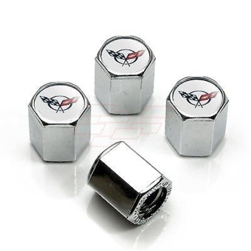 C5 Corvette Valve Stem Caps Set-SR1 Performance