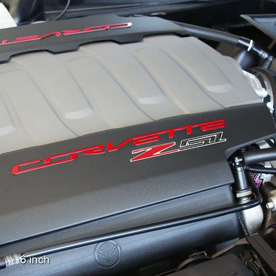 C7, C8 Corvette Z51 Badge/Emblem - Domed - Carbon Fiber Look w/Chrome Trim-SR1 Performance