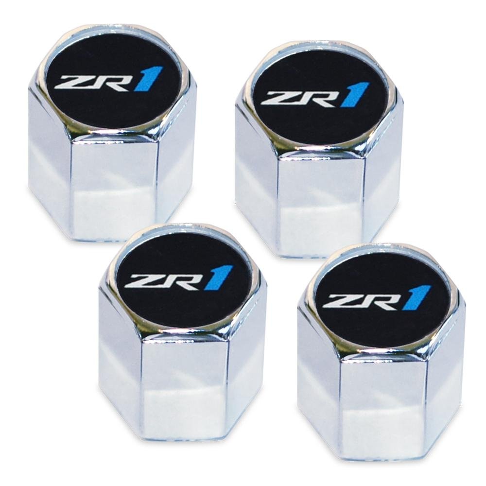 C6 Corvette Valve Stem Caps With C6 ZR1 Logo-SR1 Performance