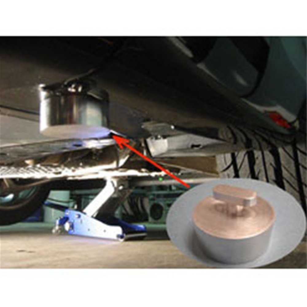 Corvette Double Tall - Anti-Slip Jacking Pad/Puck - Billet Aluminum : C6 Z06, ZR1, C7 Stingray, Z51, Z06-SR1 Performance