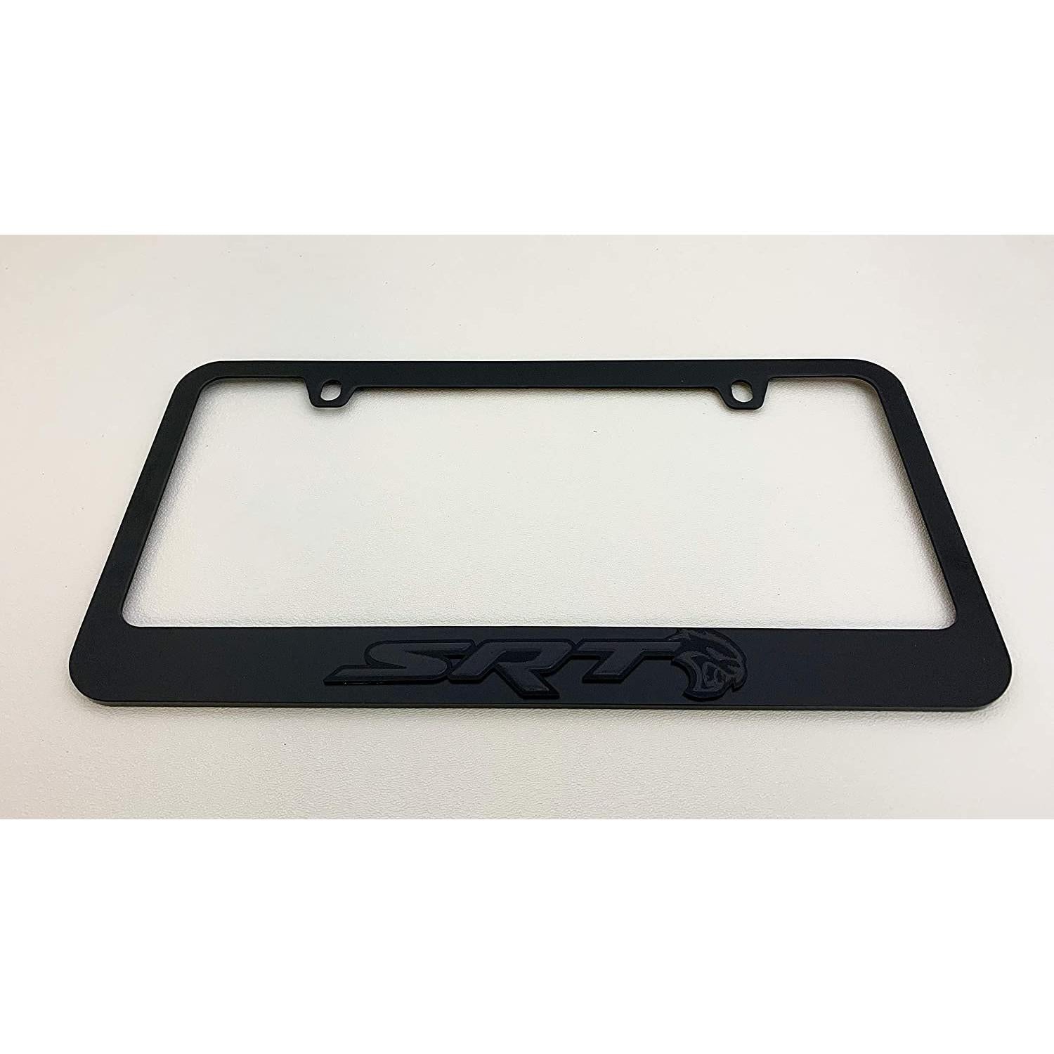 SRT Hellcat Stealth Blackout License Plate Frame-SR1 Performance