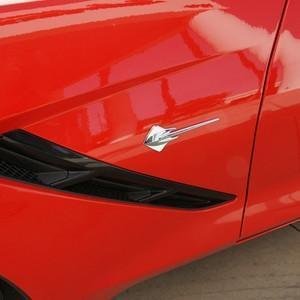 2014 C7 Corvette Stingray Genuine GM OEM Stingray Fender Emblem-SR1 Performance