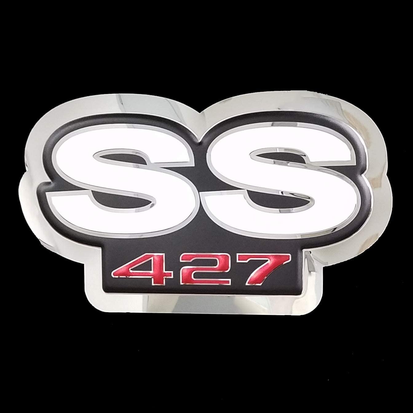 Chevrolet Super Sport SS 454 Badge Stainless Steel Wall Sign - 10" x 17"-SR1 Performance