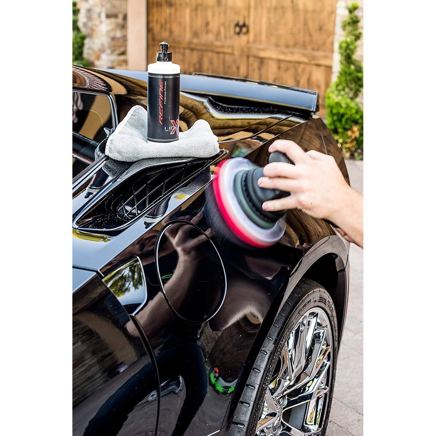 Liquid X Complete Medium Paint Correction DA Polishing Kit - Quickly Remove Scratches & Swirls-SR1 Performance