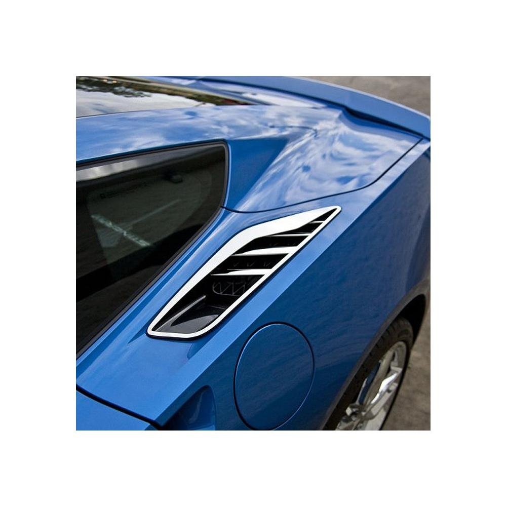 C7 Corvette Stingray Rear Quarter Vent Set 10Pc Polished-SR1 Performance