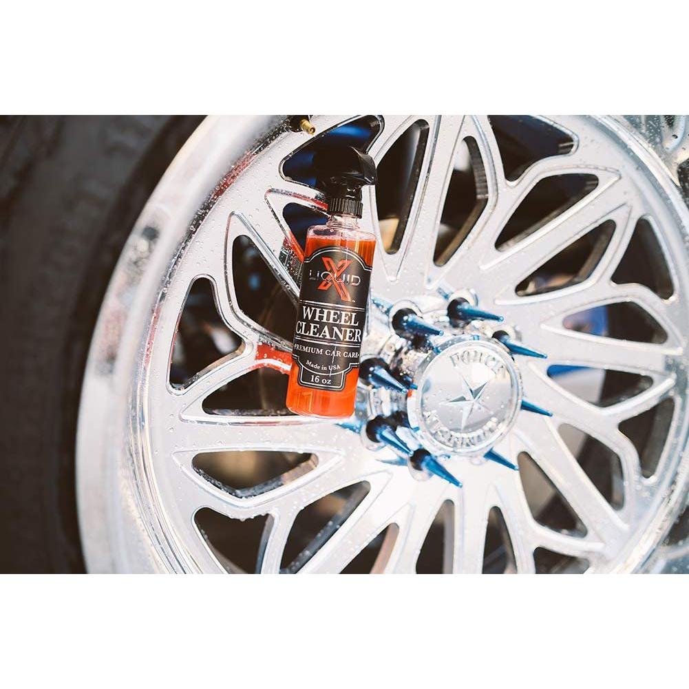 Liquid X Original Wheel Woolies Brushes 3 Piece Kit - Black-SR1 Performance