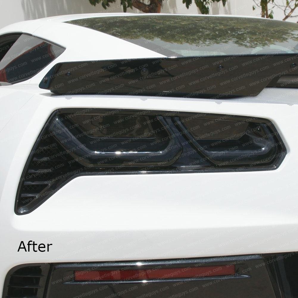 Corvette Blackout Kit - Molded Acrylic Rear Taillights : C7, Stingray, Z51, Z06, Grand Sport-SR1 Performance
