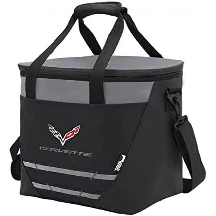 C7 Corvette 24 Can Ice Chest Cooler - Black/Grey-SR1 Performance
