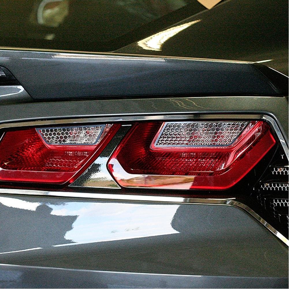 C7 Corvette Stingray Matrix Back-Up Light Grilles-SR1 Performance