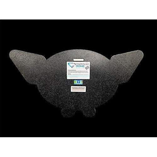 C5 Corvette Crossed Flags Stainless Steel Wall Hanging Sign - Chrome : 23" x 12"-SR1 Performance